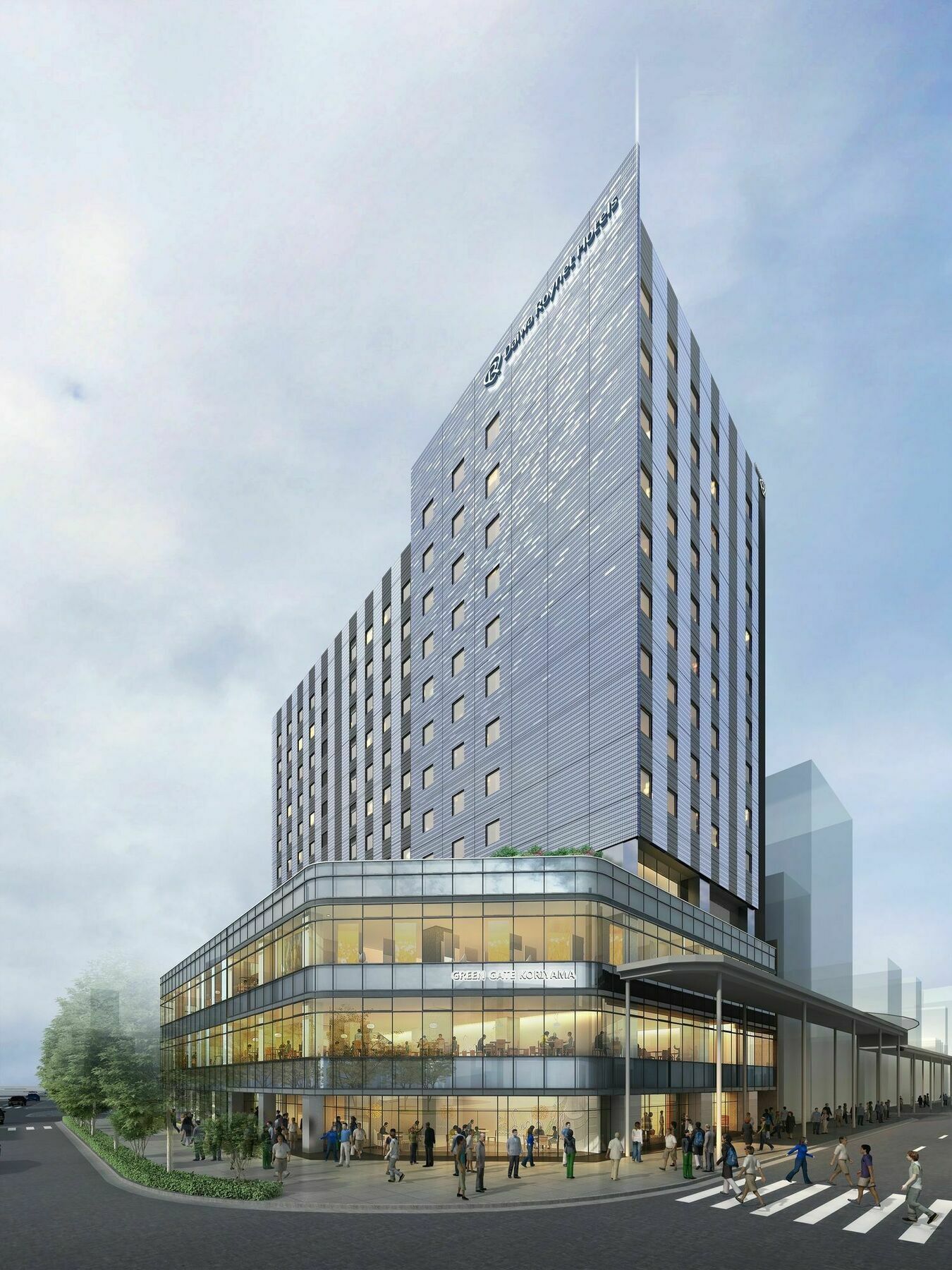 Daiwa Roynet Hotel Koriyama Ekimae Exterior foto